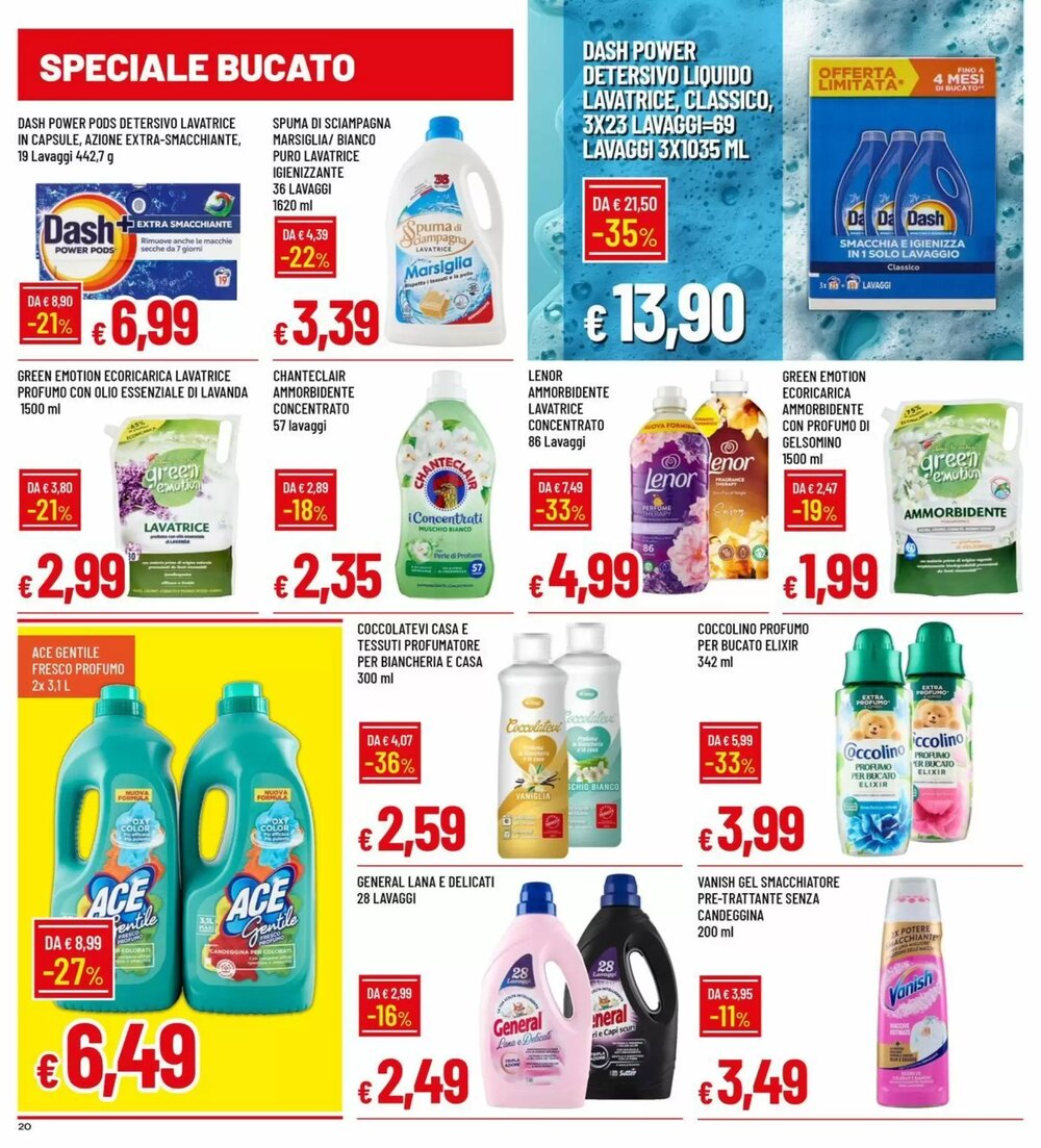 Volantino promozionale Galassia  valide dal 02/01/2026 - Pagina 20.