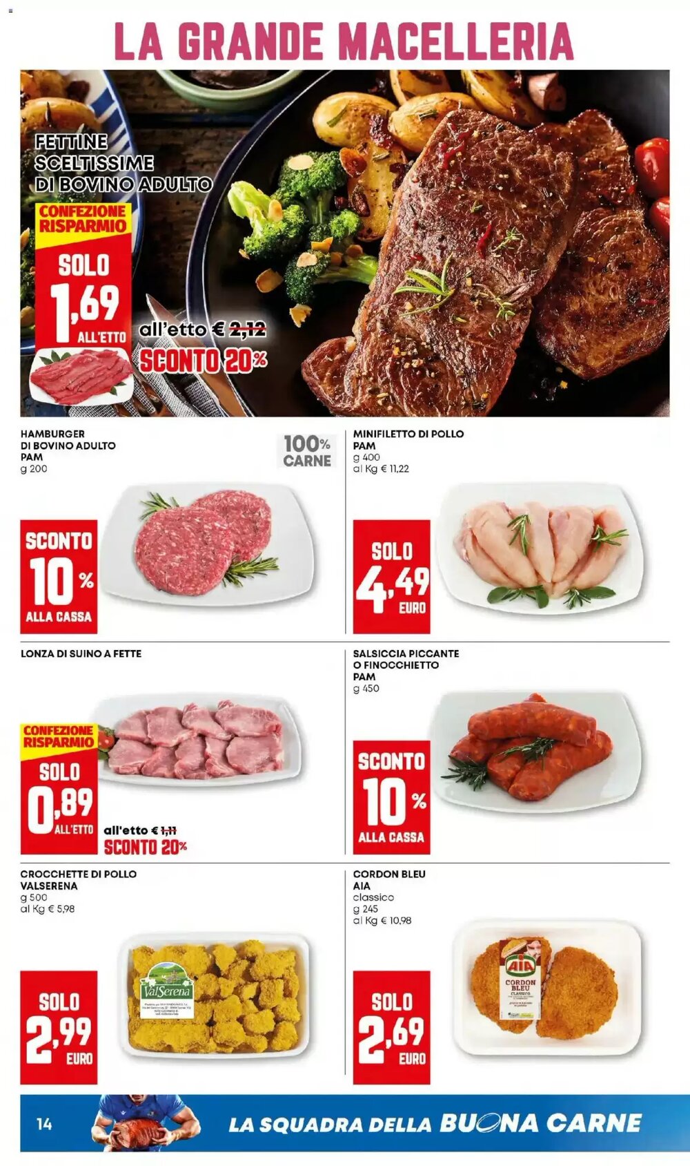 Volantino promozionale Pam  valide dal 02/01/2026 - Pagina 14.