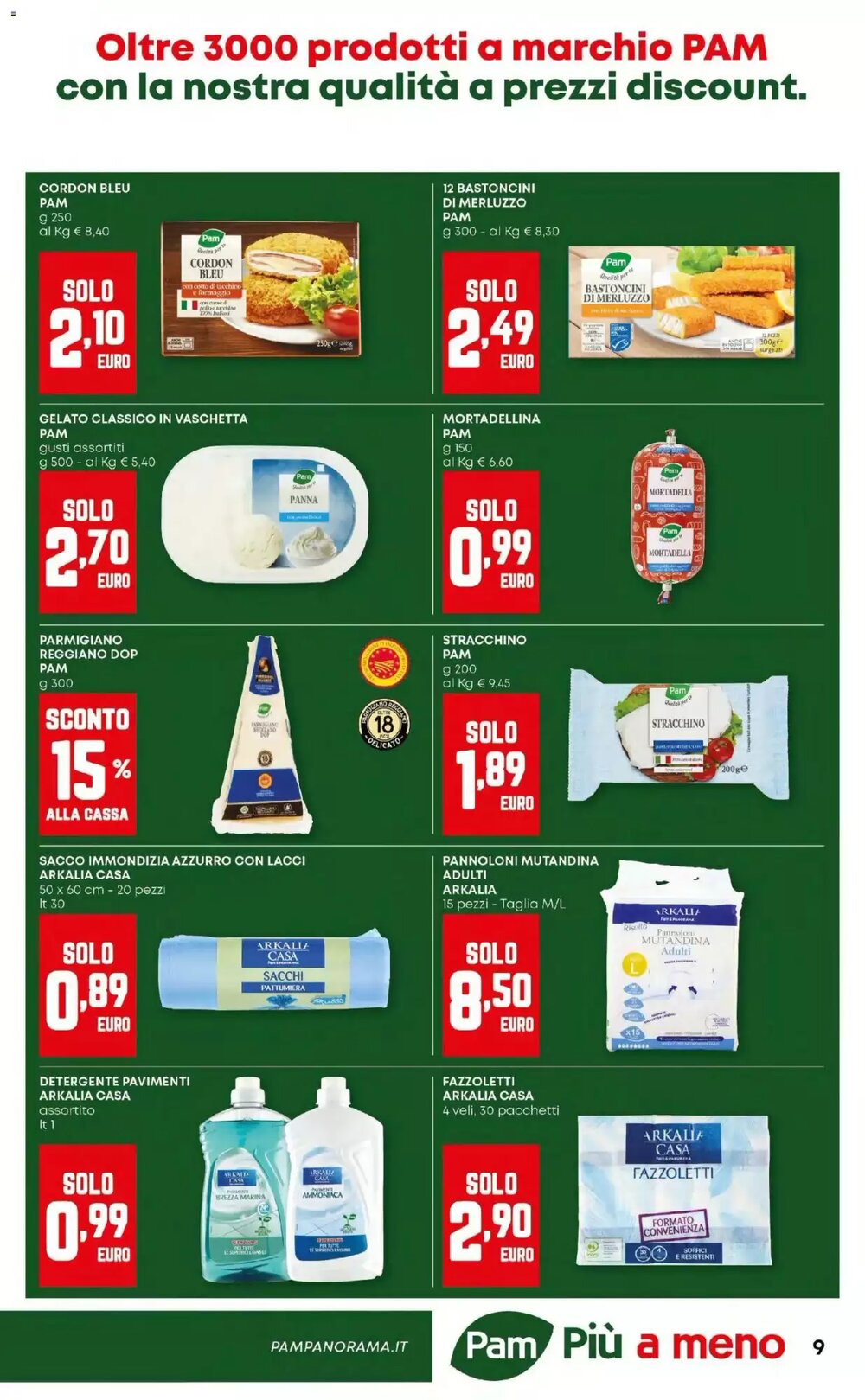 Volantino promozionale Pam  valide dal 02/01/2026 - Pagina 9.