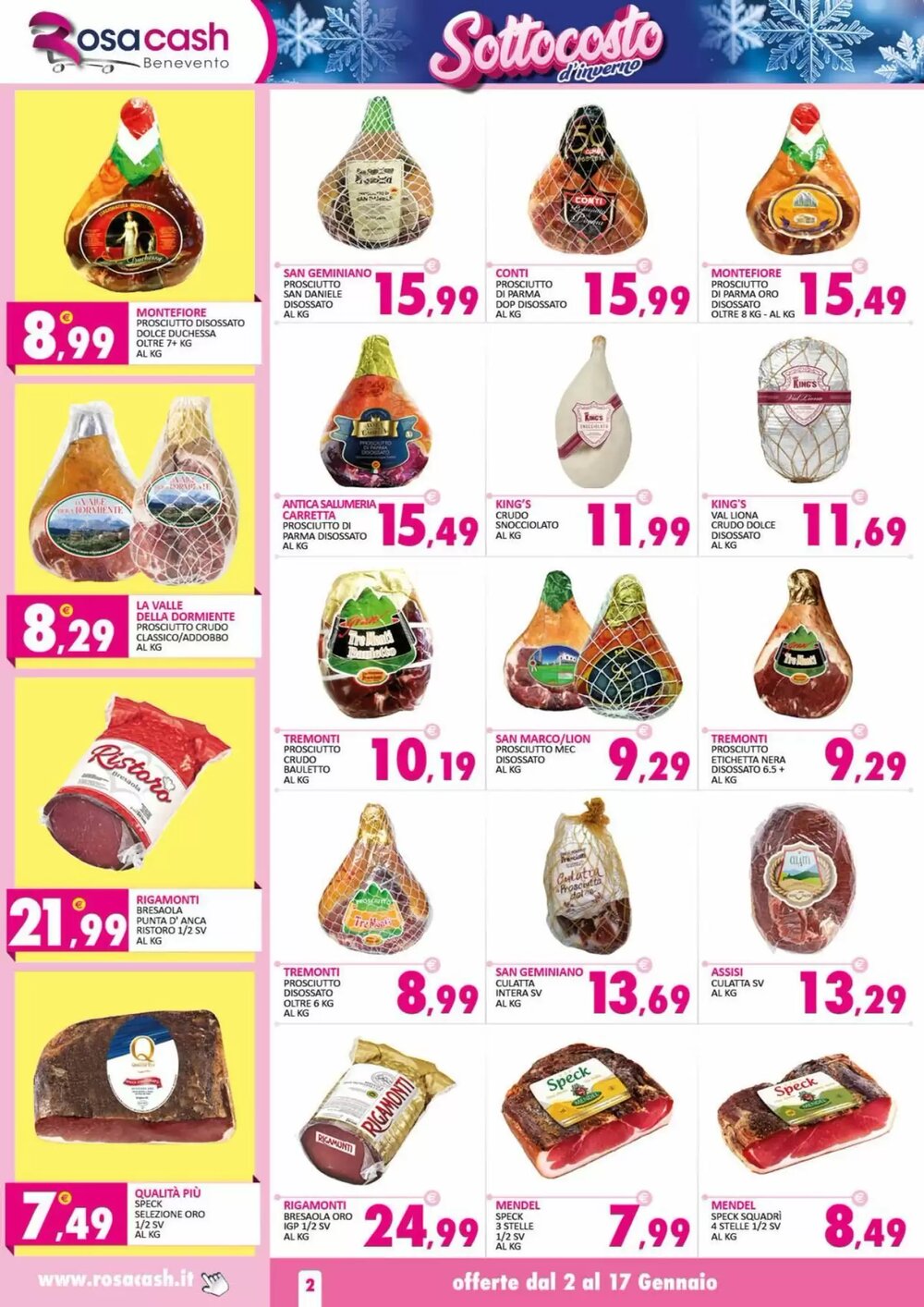 Volantino promozionale Rosa Cash  valide dal 02/01/2026 - Pagina 2.