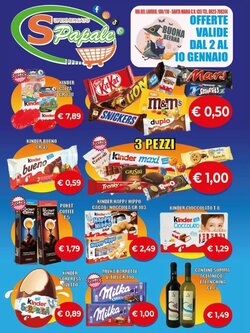 Volantino promozionale Supermercato Papale valide dal 02/01/2026