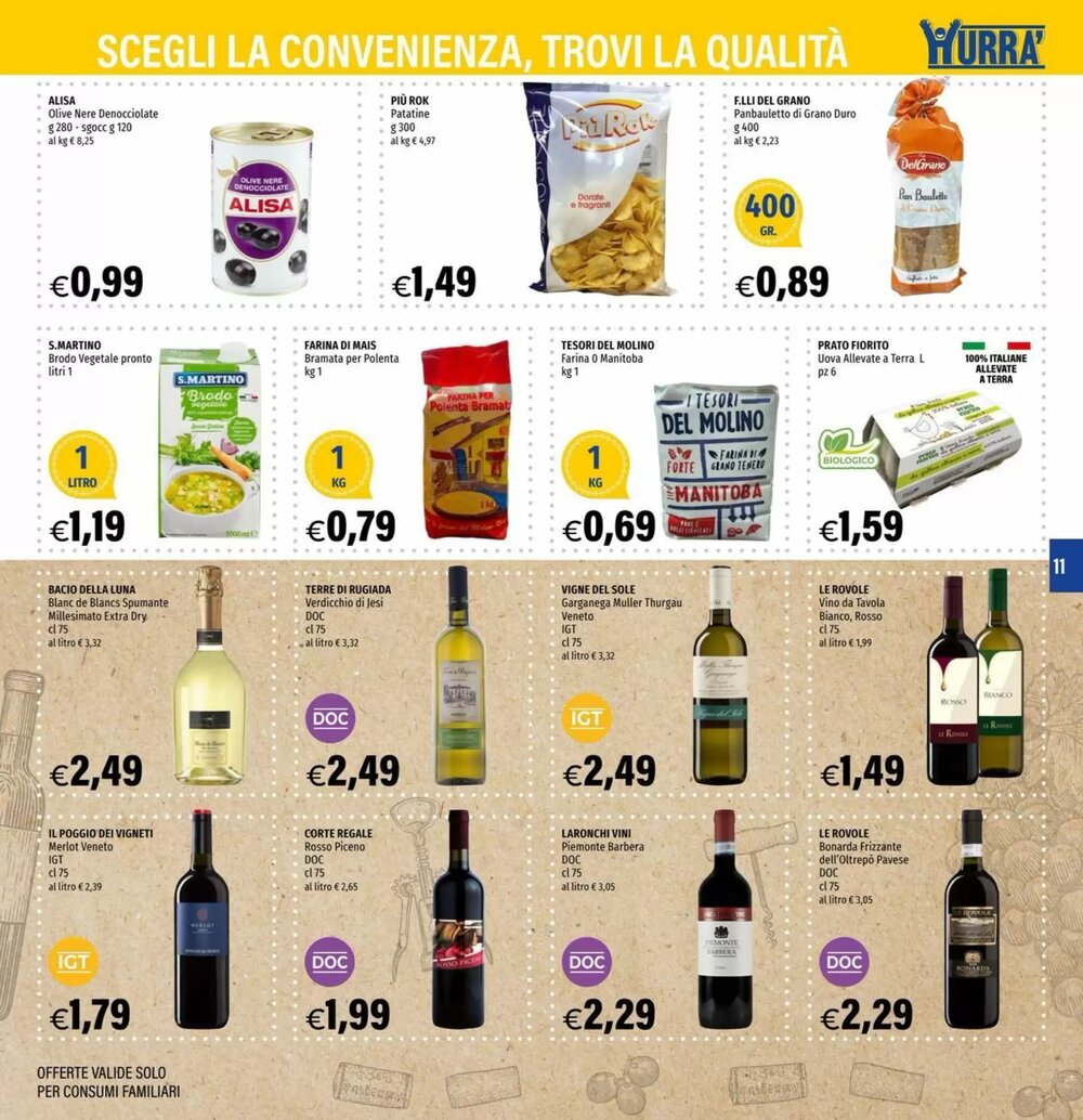 Volantino promozionale Hurrà  valide dal 02/01/2026 - Pagina 11.