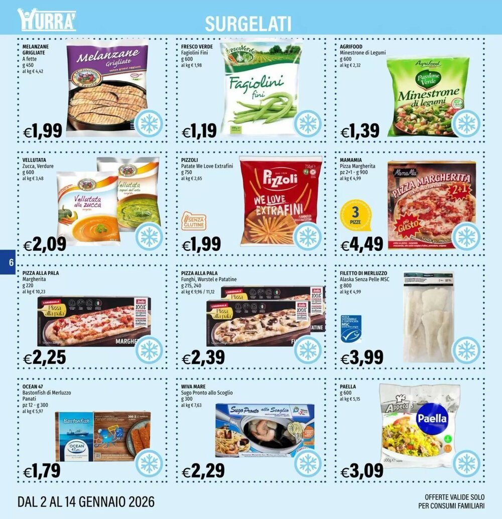 Volantino promozionale Hurrà  valide dal 02/01/2026 - Pagina 6.