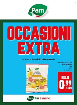 Volantino promozionale Pam  valide dal 02/01/2026 - Pagina 1.