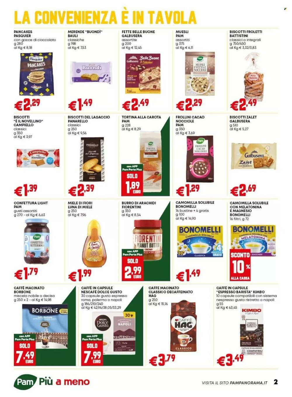 Volantino promozionale Pam  valide dal 02/01/2026 - Pagina 2.