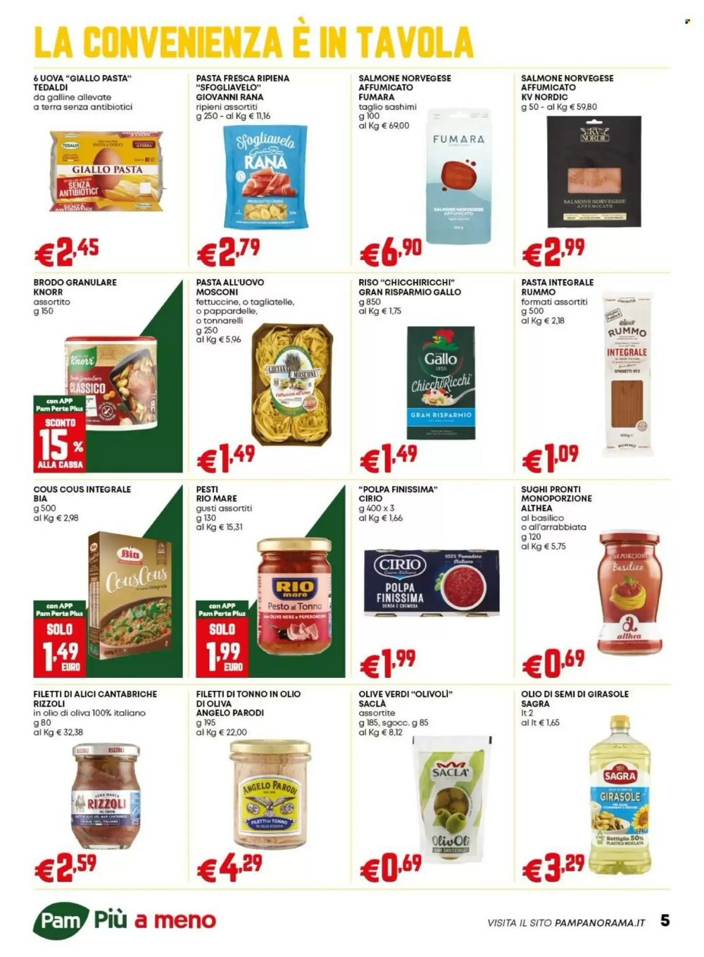 Volantino promozionale Pam  valide dal 02/01/2026 - Pagina 5.