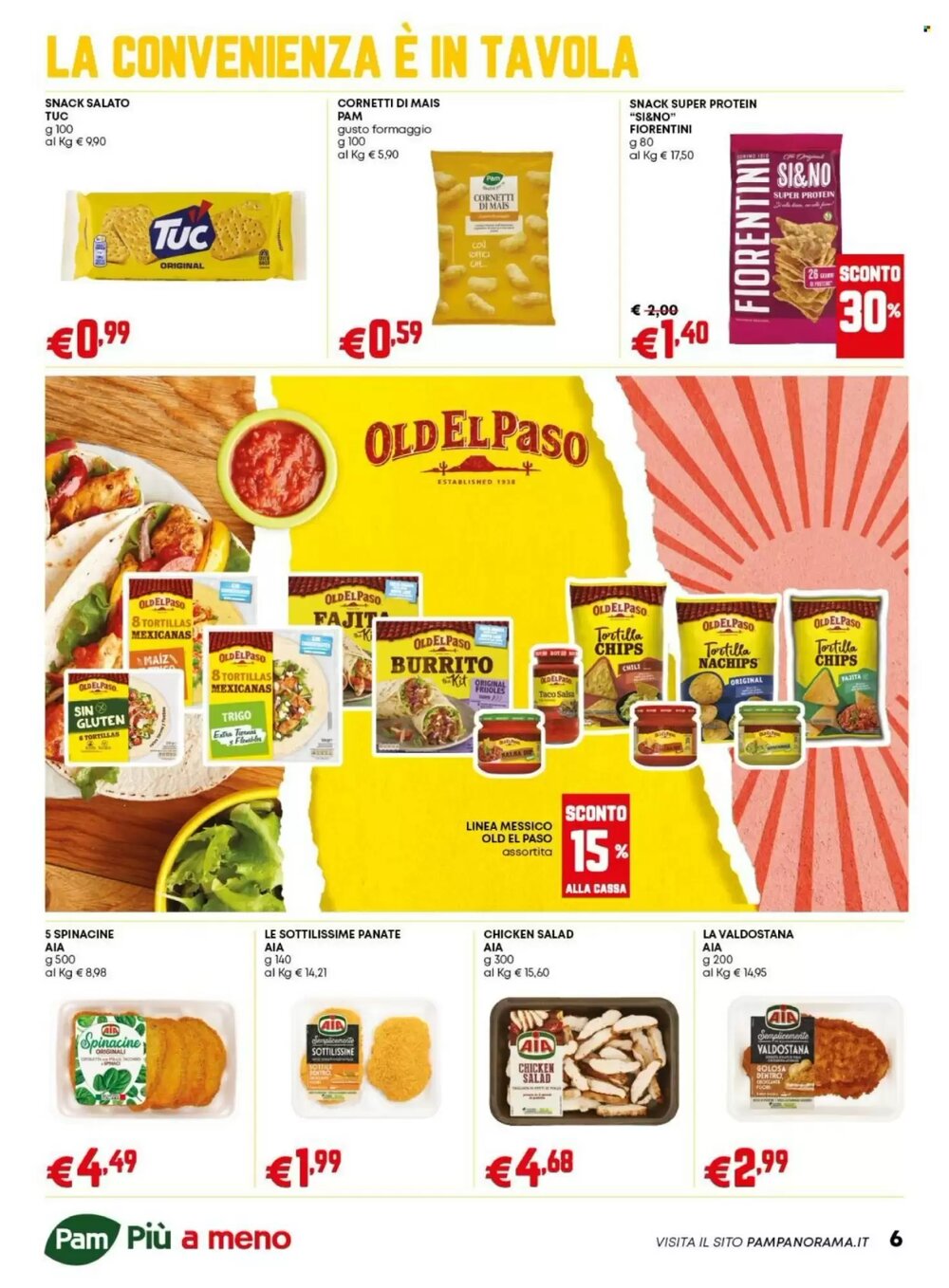 Volantino promozionale Pam  valide dal 02/01/2026 - Pagina 6.