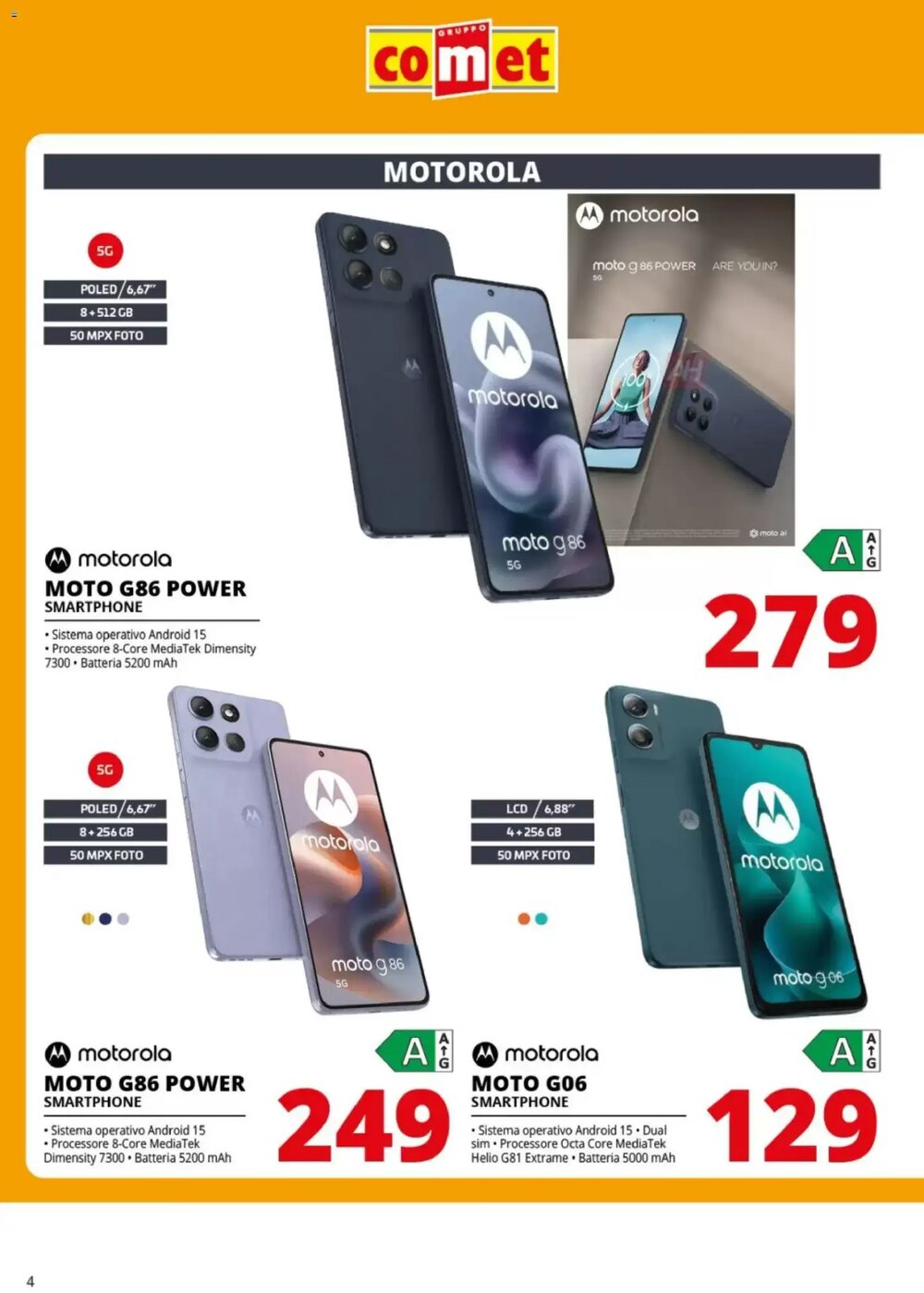 Volantino promozionale Comet  valide dal 02/01/2026 - Pagina 4.