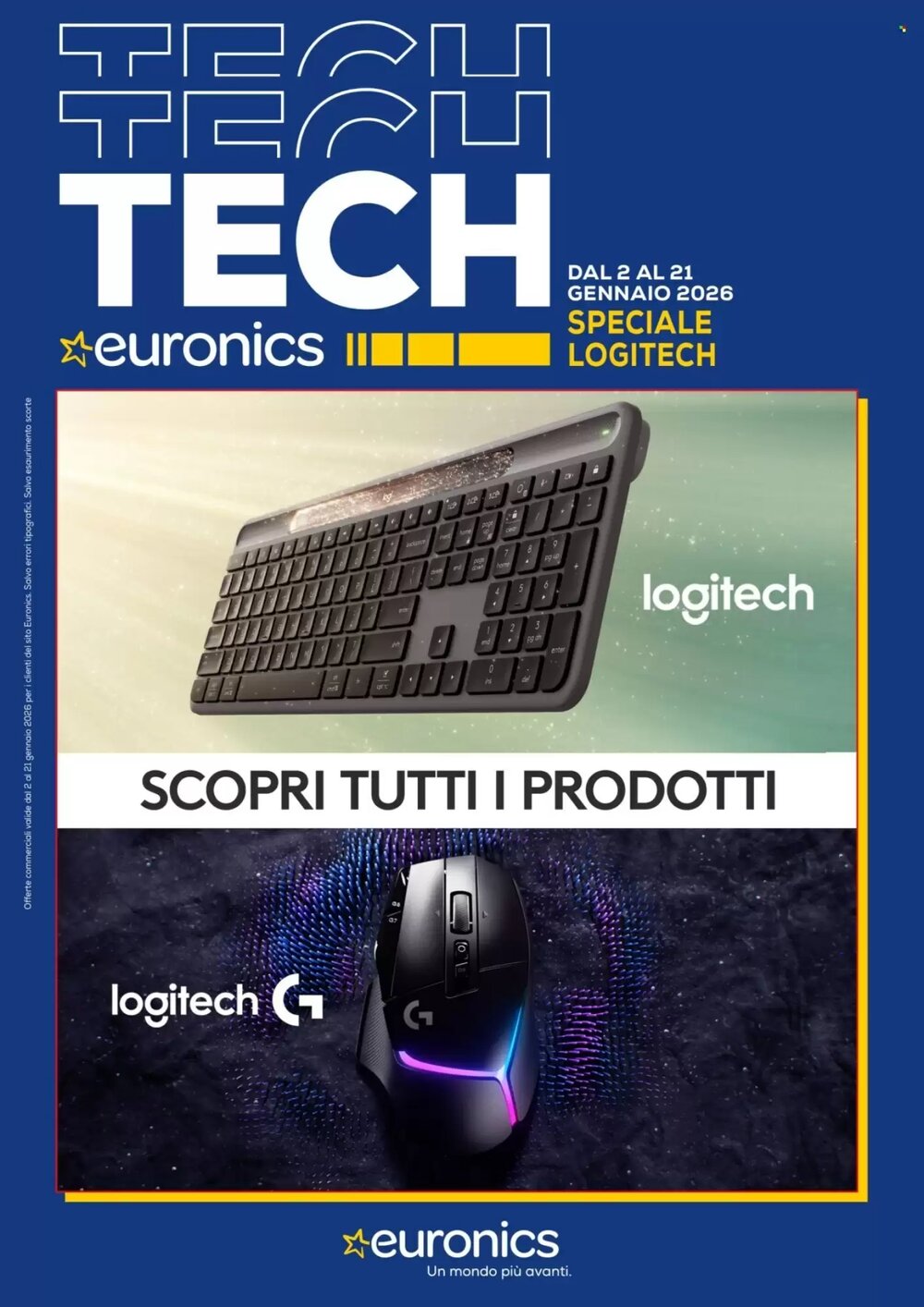 Volantino promozionale Euronics  valide dal 02/01/2026 - Pagina 1.