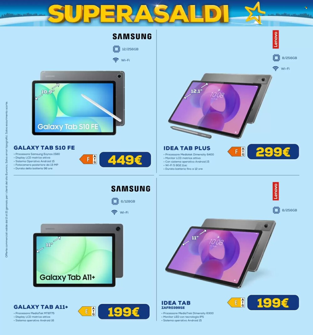 Volantino promozionale Euronics  valide dal 02/01/2026 - Pagina 11.