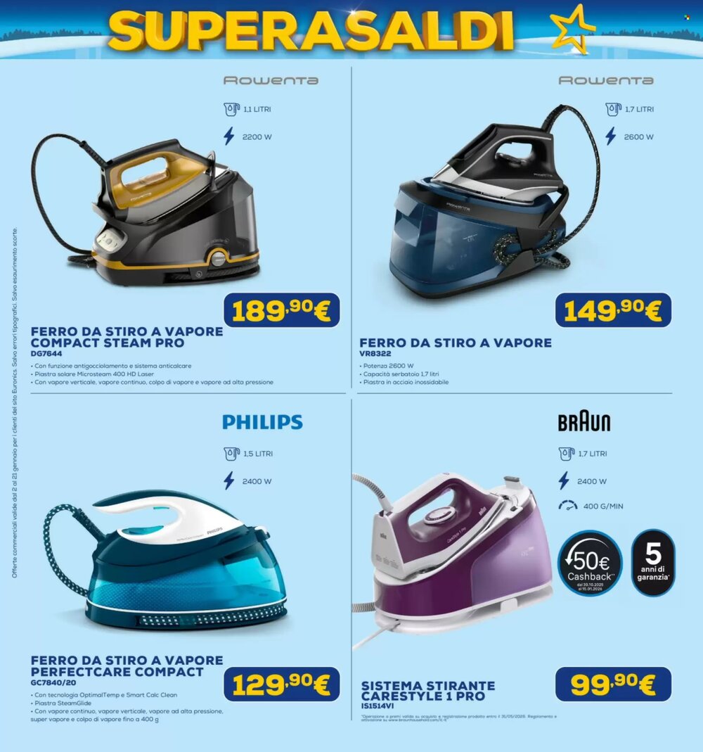 Volantino promozionale Euronics  valide dal 02/01/2026 - Pagina 25.