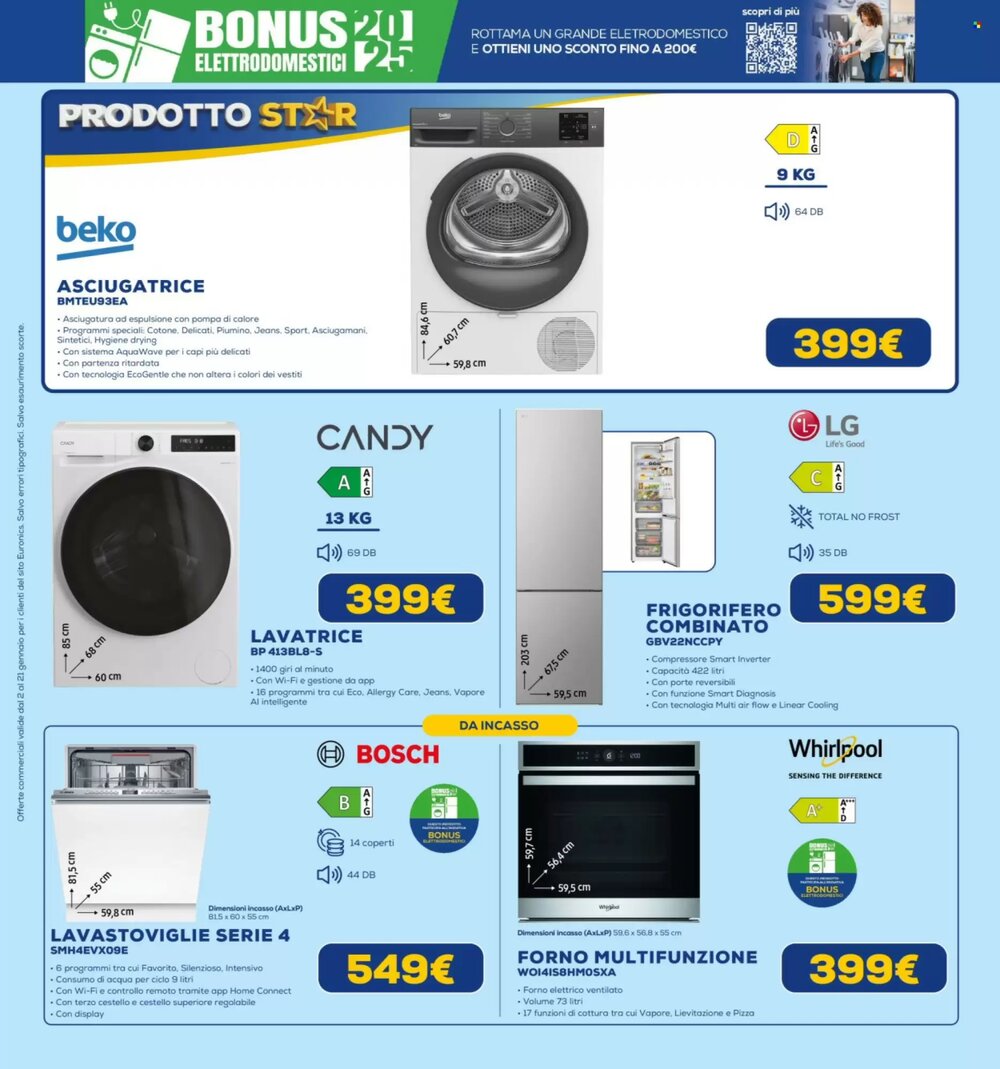 Volantino promozionale Euronics  valide dal 02/01/2026 - Pagina 29.