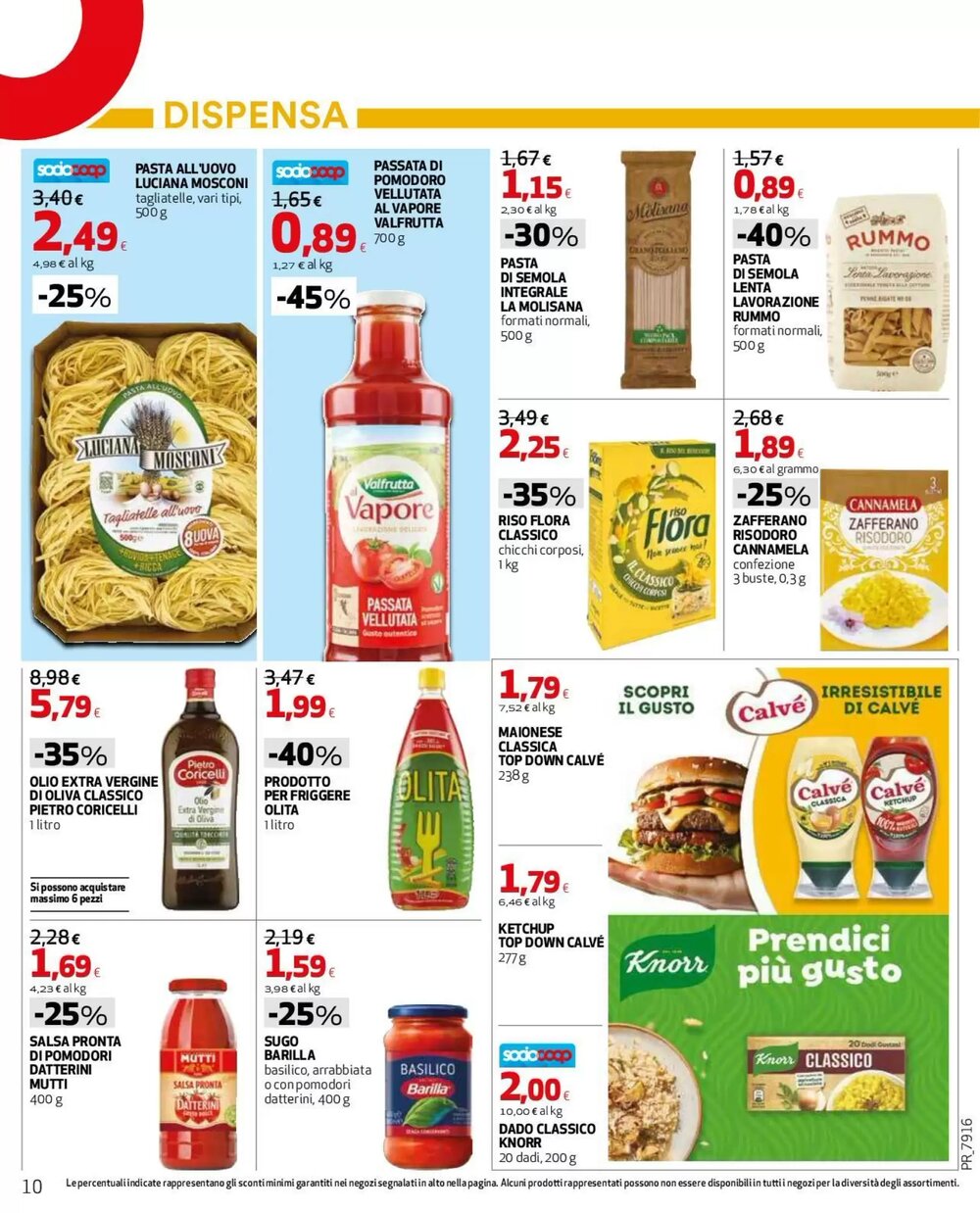 Volantino promozionale Coop Master Alleanza 3.0  valide dal 02/01/2026 - Pagina 10.