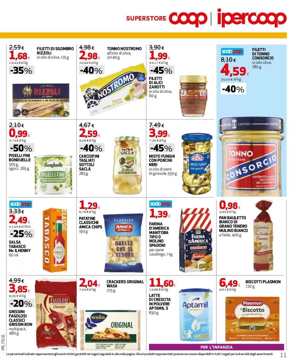 Volantino promozionale Coop Master Alleanza 3.0  valide dal 02/01/2026 - Pagina 11.