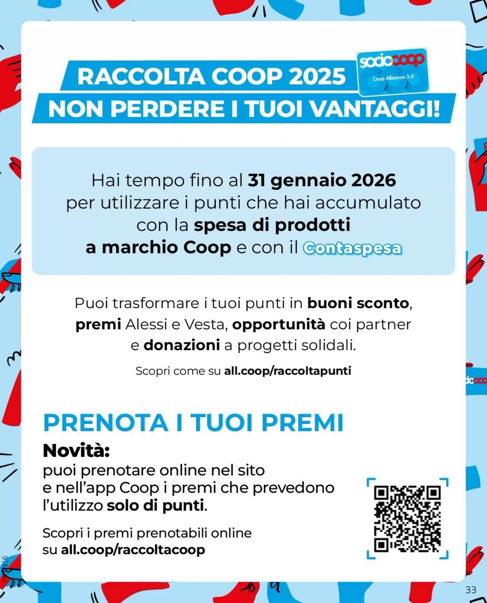 Volantino promozionale Coop Master Alleanza 3.0  valide dal 02/01/2026 - Pagina 34.