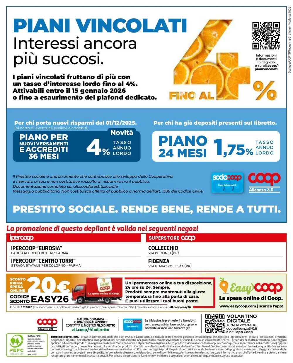 Volantino promozionale Coop Master Alleanza 3.0  valide dal 02/01/2026 - Pagina 39.