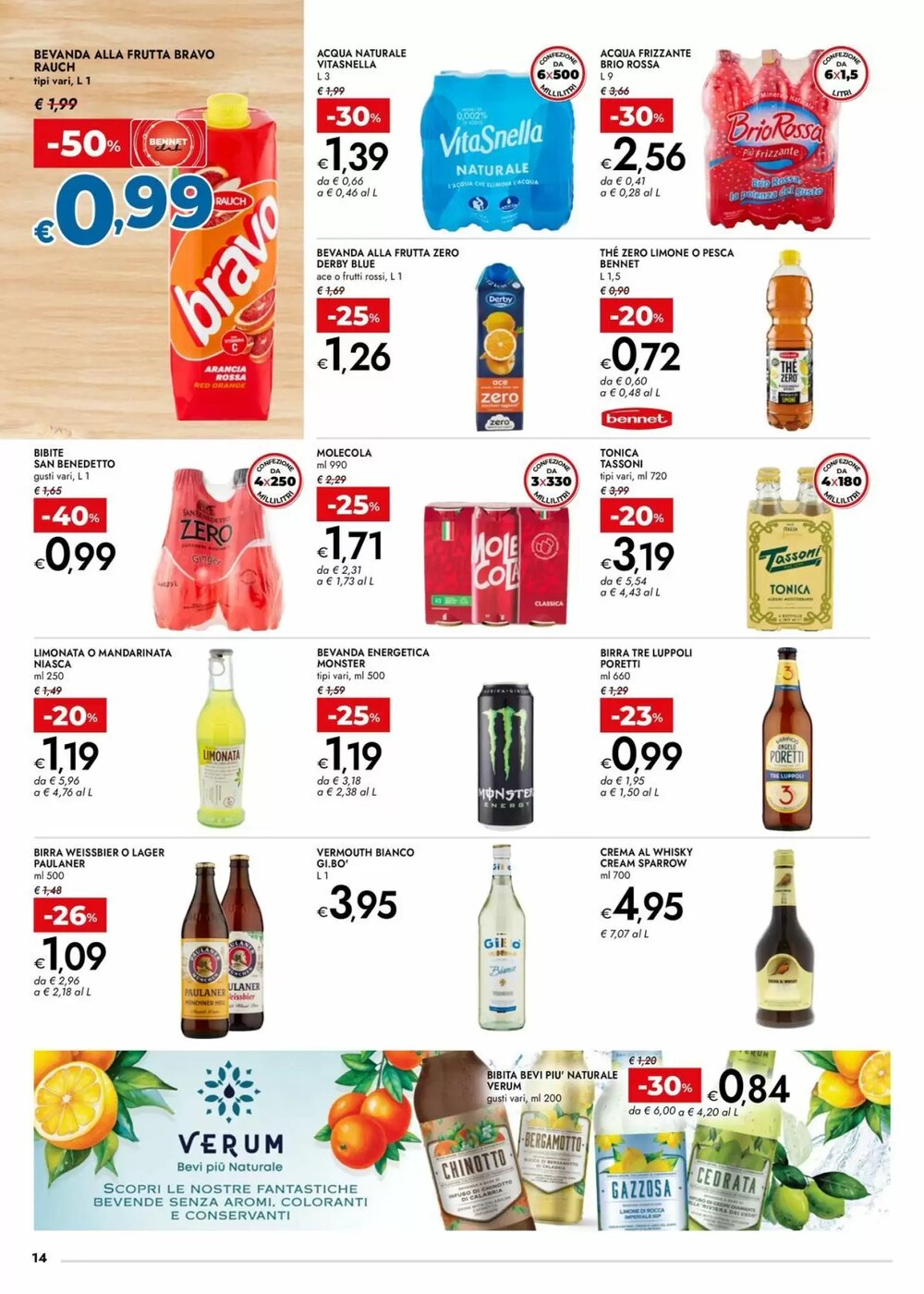 Volantino promozionale Bennet  valide dal 02/01/2026 - Pagina 14.