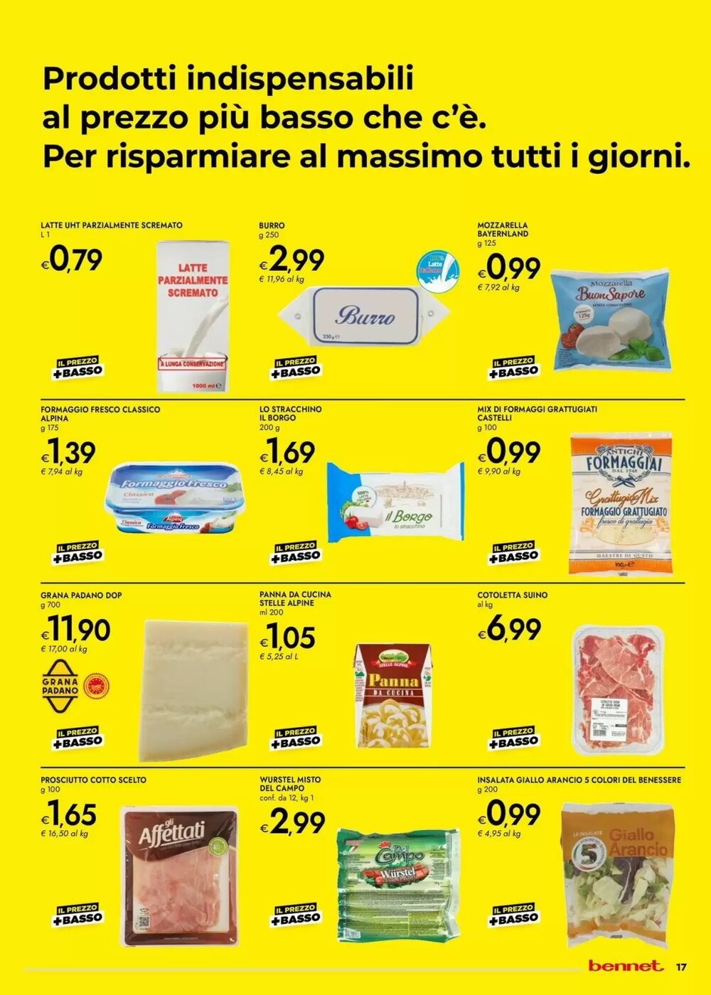 Volantino promozionale Bennet  valide dal 02/01/2026 - Pagina 17.