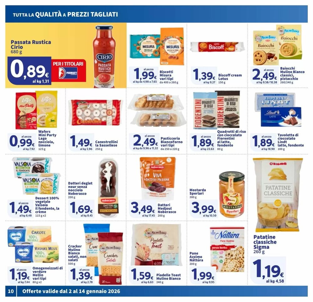 Volantino promozionale Sigma  valide dal 02/01/2026 - Pagina 10.