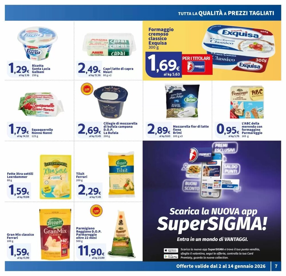 Volantino promozionale Sigma  valide dal 02/01/2026 - Pagina 7.