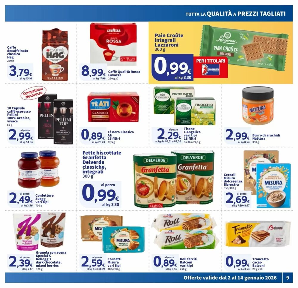 Volantino promozionale Sigma  valide dal 02/01/2026 - Pagina 9.