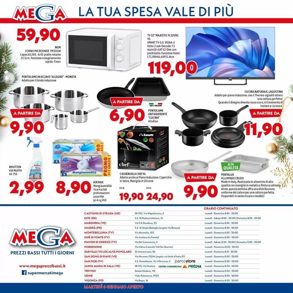 Volantino promozionale MEGA  valide dal 02/01/2026 - Pagina 12.