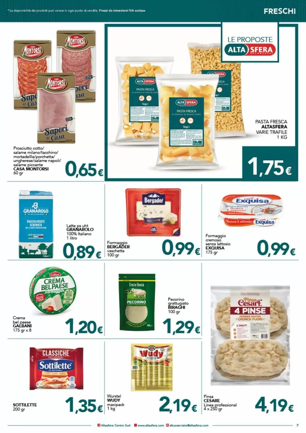 Volantino promozionale Altasfera  valide dal 02/01/2026 - Pagina 7.