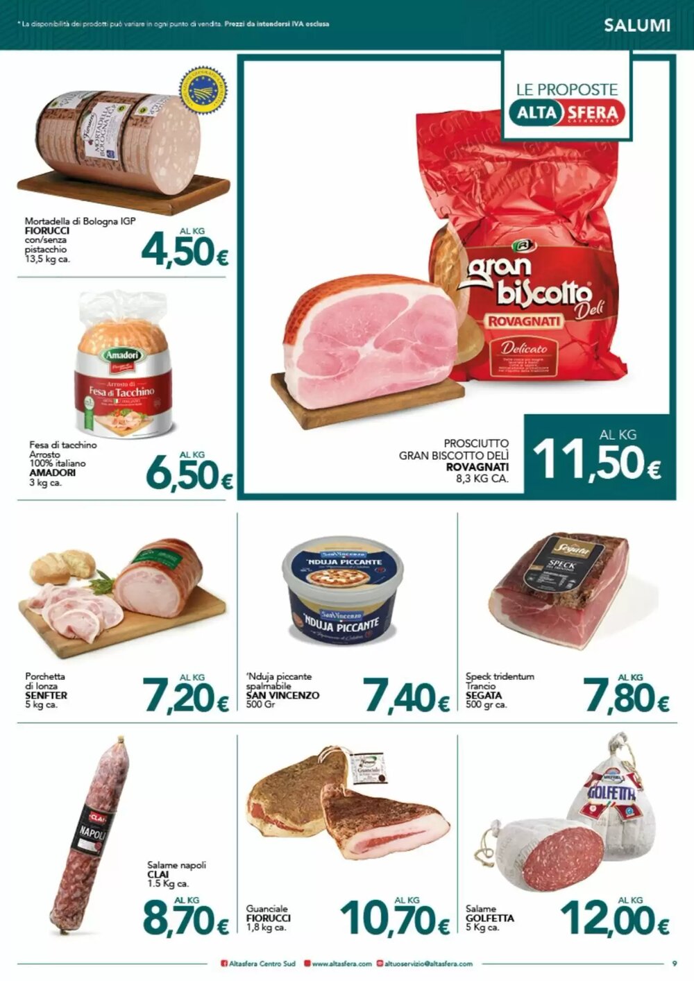 Volantino promozionale Altasfera  valide dal 02/01/2026 - Pagina 9.