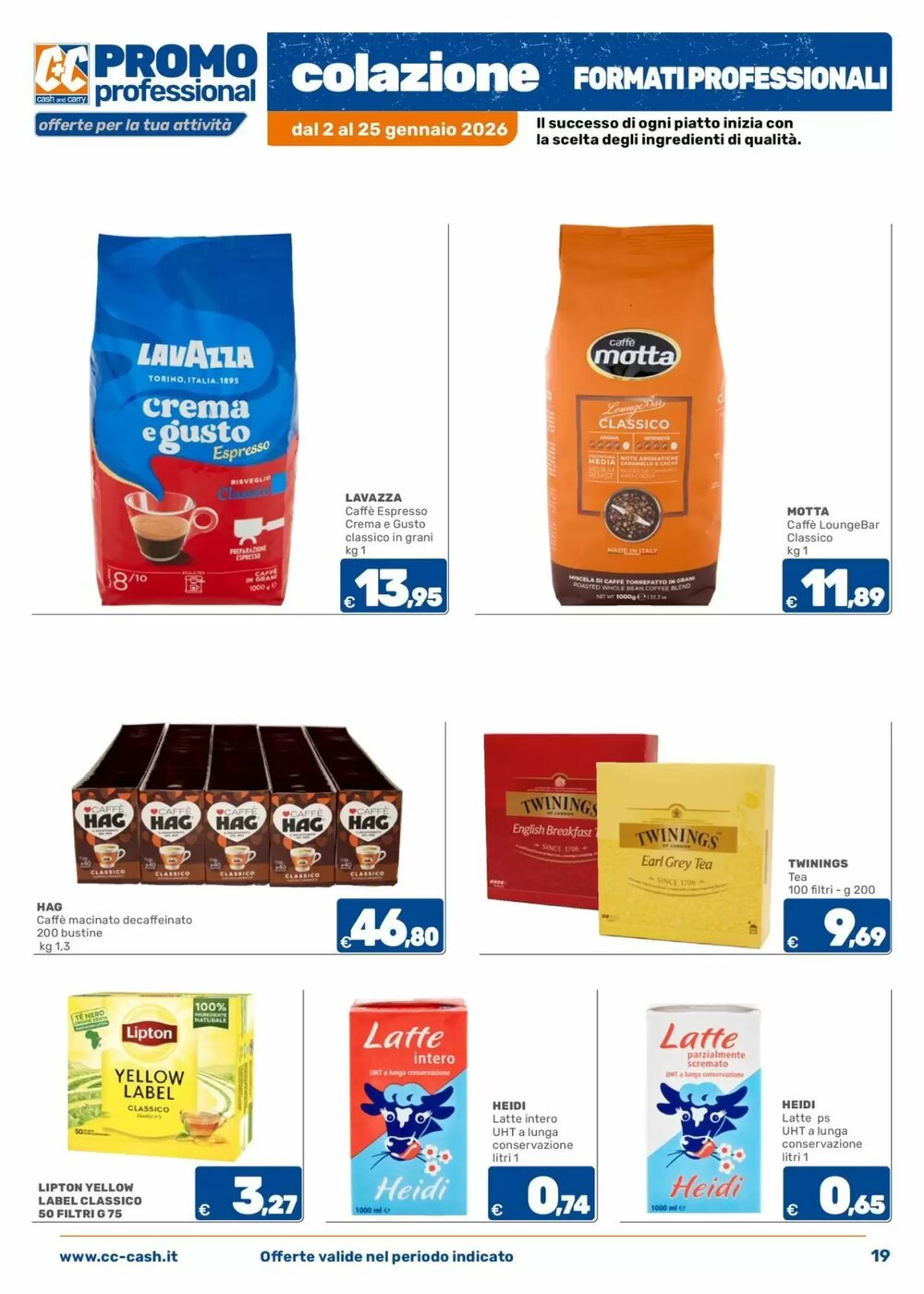 Volantino promozionale Italmark  valide dal 02/01/2026 - Pagina 19.