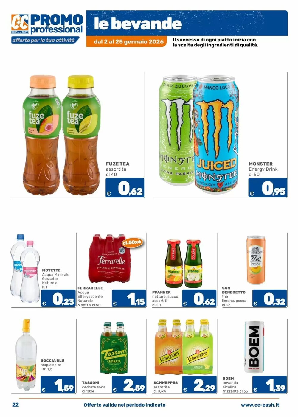 Volantino promozionale Italmark  valide dal 02/01/2026 - Pagina 22.