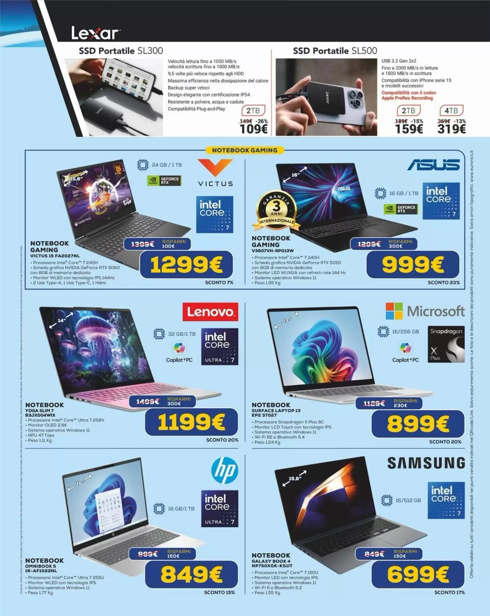 Volantino promozionale Euronics  valide dal 02/01/2026 - Pagina 5.