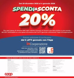 Volantino promozionale Coop  valide dal 02/01/2026 - Pagina 20.