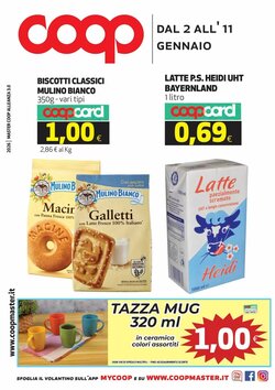 Volantino promozionale Coop valide dal 02/01/2026