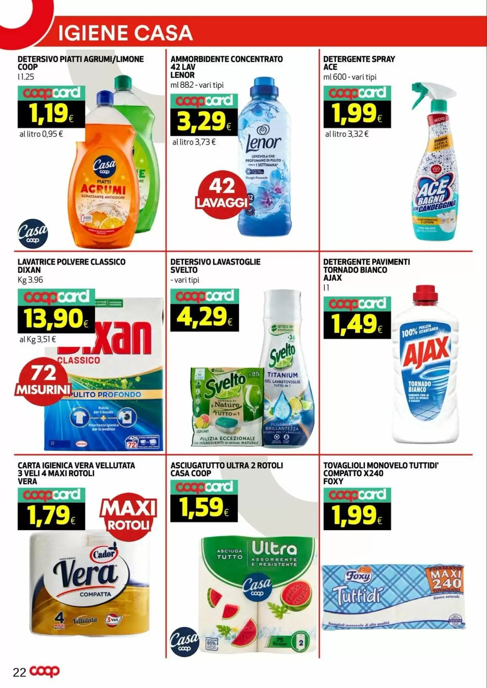 Volantino promozionale Coop  valide dal 02/01/2026 - Pagina 22.
