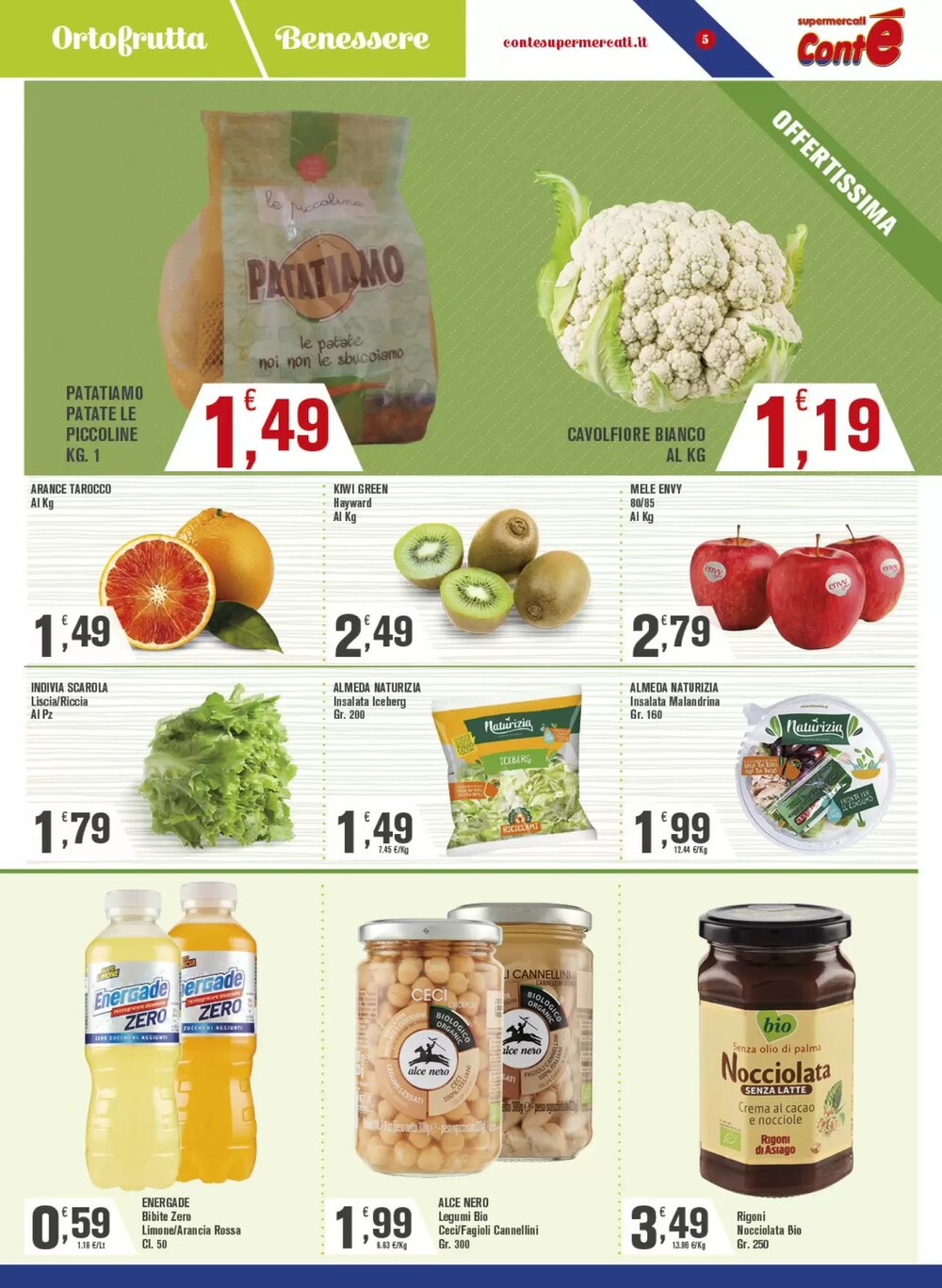 Volantino promozionale Conté Supermercati  valide dal 02/01/2026 - Pagina 5.