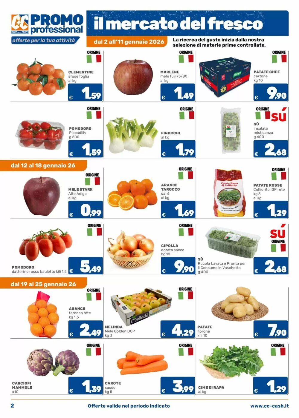 Volantino promozionale C+C Cash and Carry valide dal 02/01/2026 - Pagina 2.
