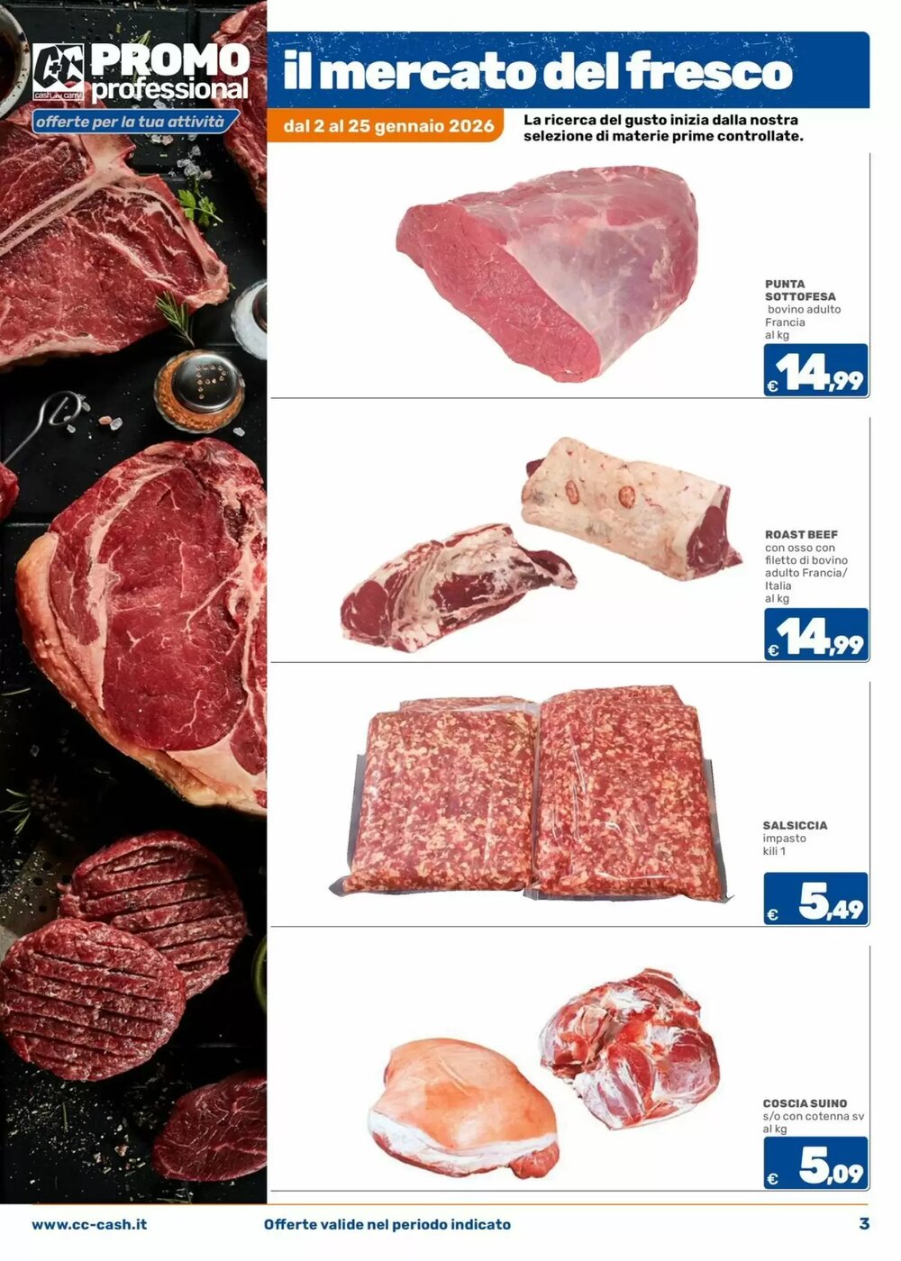 Volantino promozionale C+C Cash and Carry valide dal 02/01/2026 - Pagina 3.