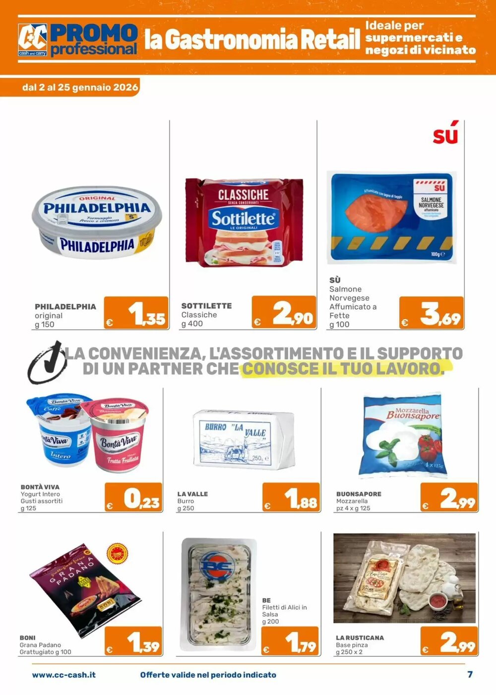 Volantino promozionale C+C Cash and Carry valide dal 02/01/2026 - Pagina 7.