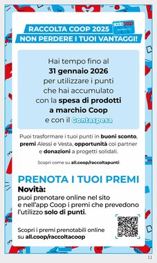 Volantino promozionale Coop Master Alleanza 3.0  valide dal 02/01/2026 - Pagina 11.