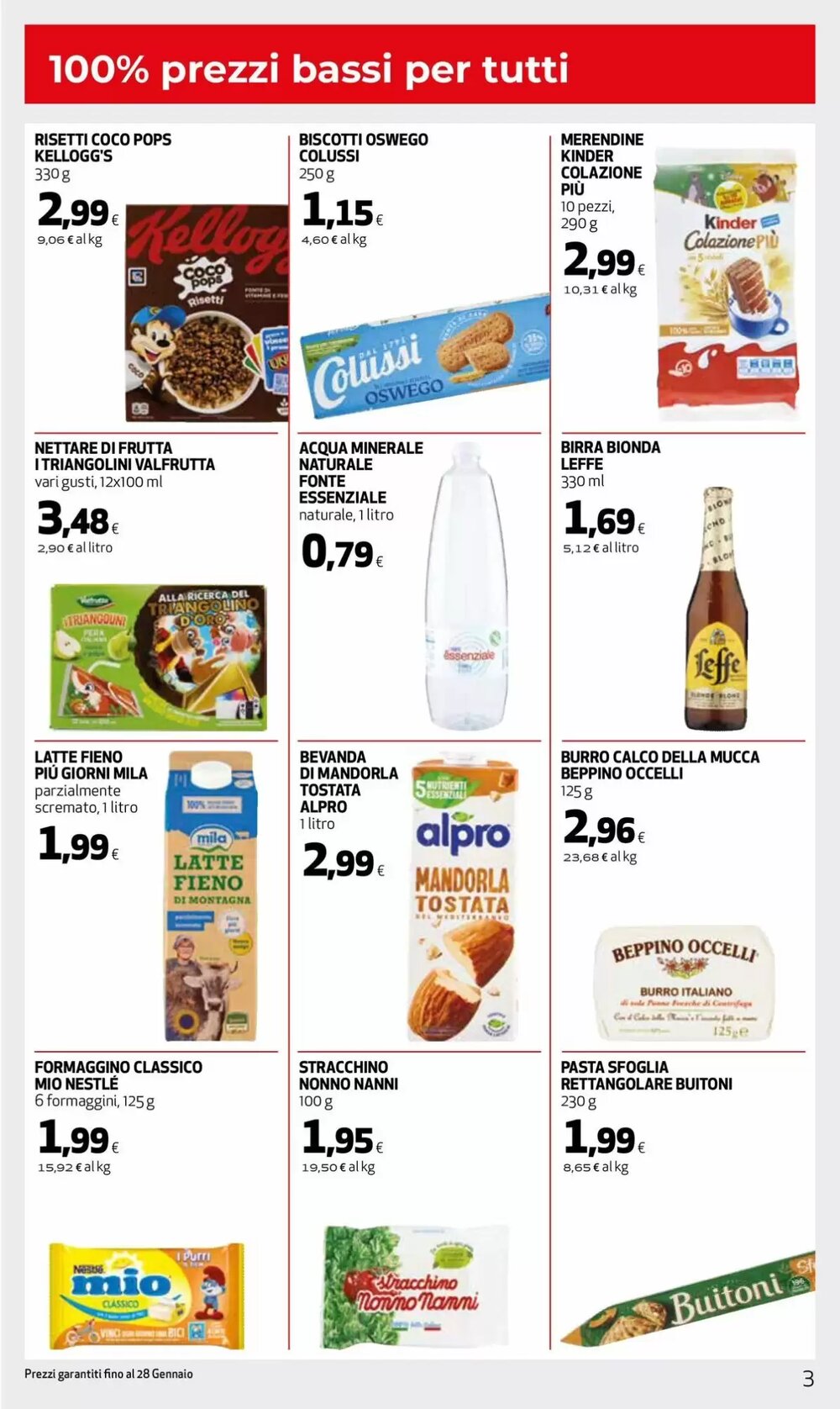 Volantino promozionale Coop Master Alleanza 3.0  valide dal 02/01/2026 - Pagina 3.