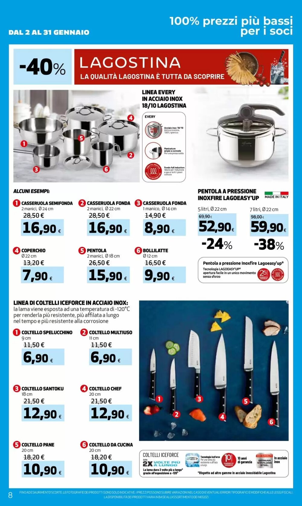 Volantino promozionale Coop Master Alleanza 3.0  valide dal 02/01/2026 - Pagina 8.