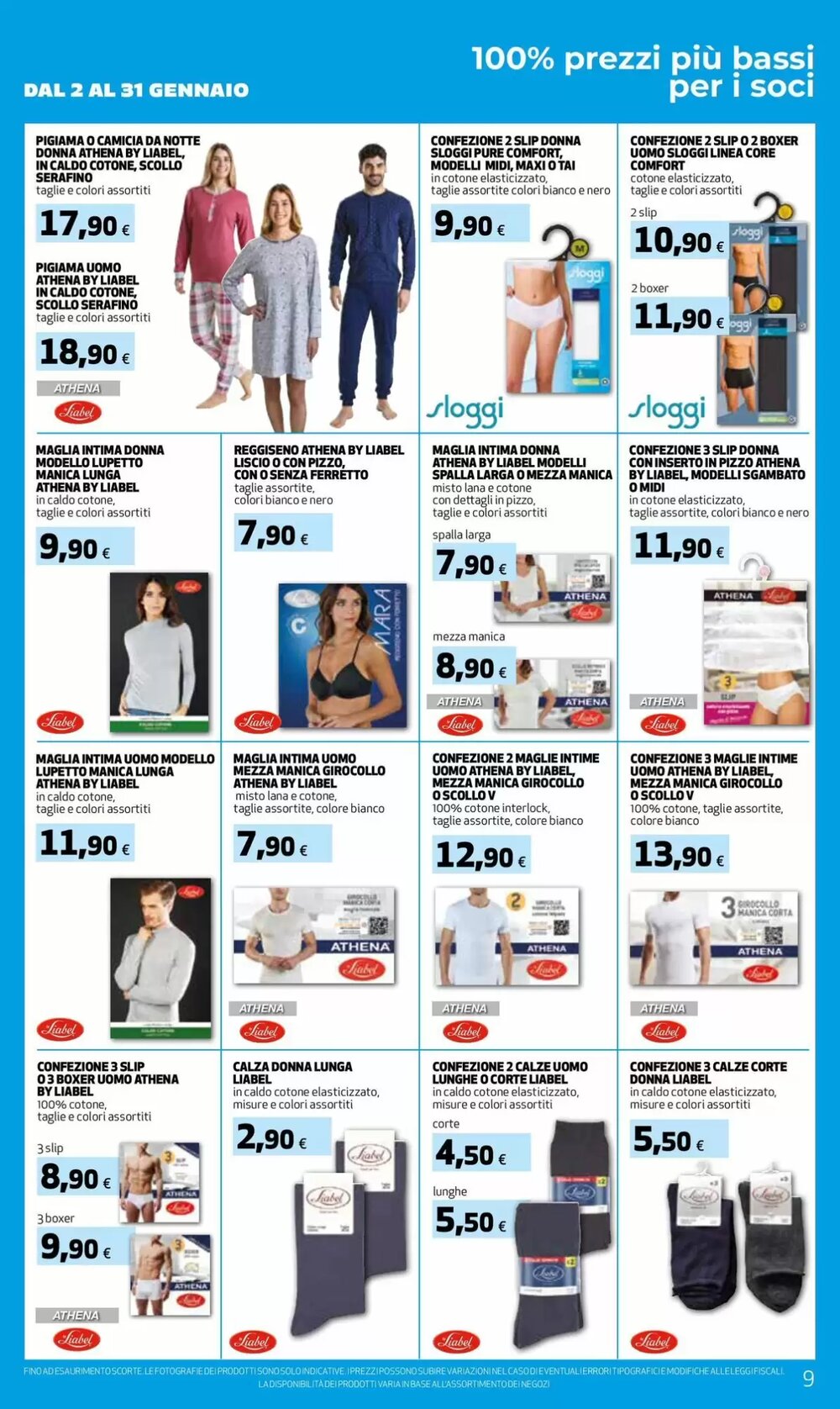 Volantino promozionale Coop Master Alleanza 3.0  valide dal 02/01/2026 - Pagina 9.