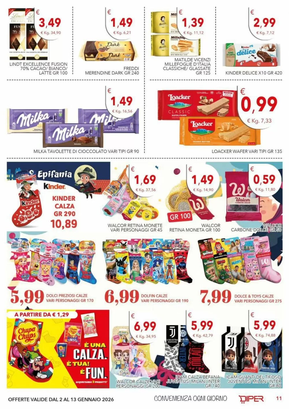 Volantino promozionale Diper  valide dal 02/01/2026 - Pagina 11.