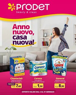 Volantino promozionale Prodet  valide dal 02/01/2026 - Pagina 1.