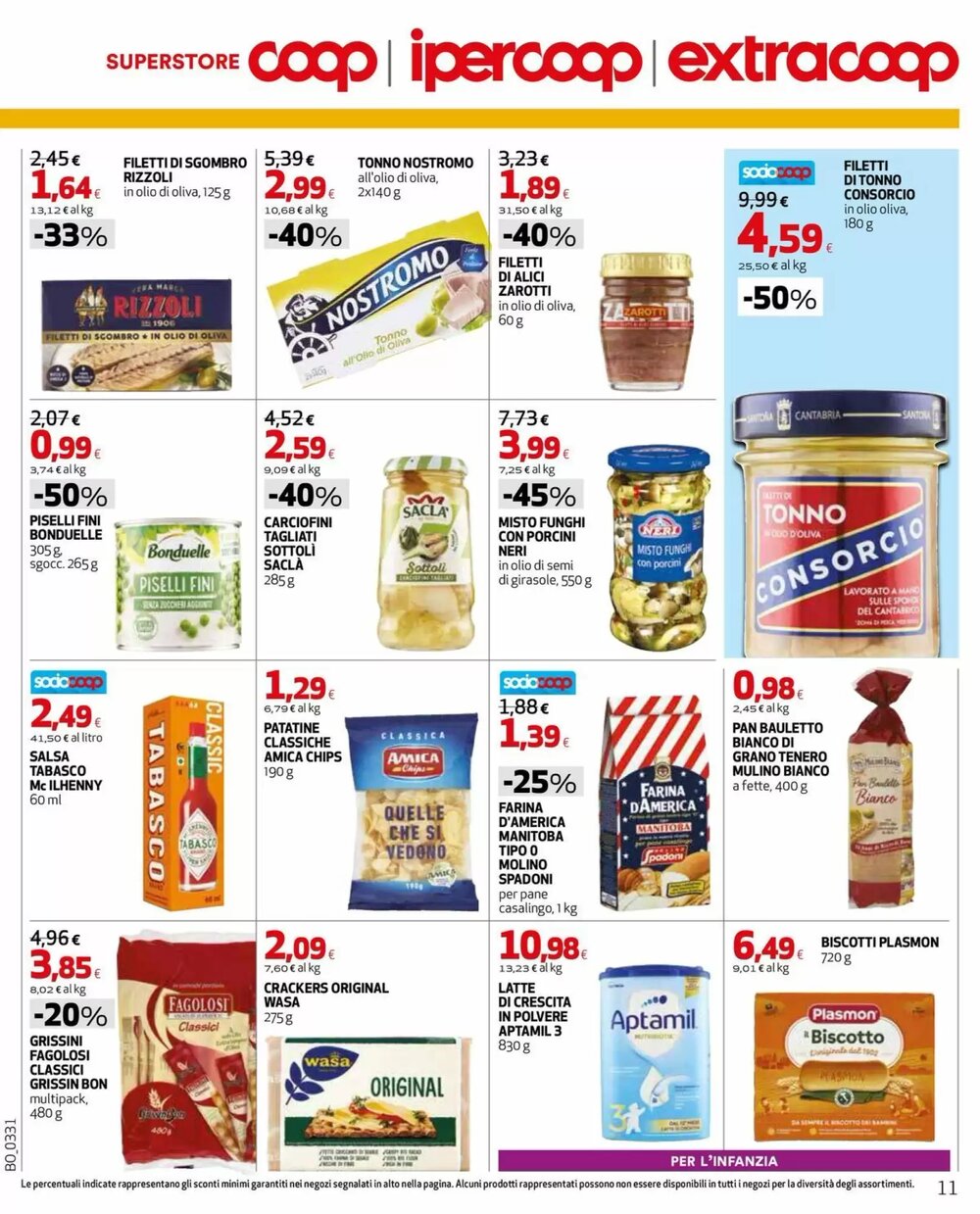 Volantino promozionale Coop Superstore  valide dal 02/01/2026 - Pagina 11.