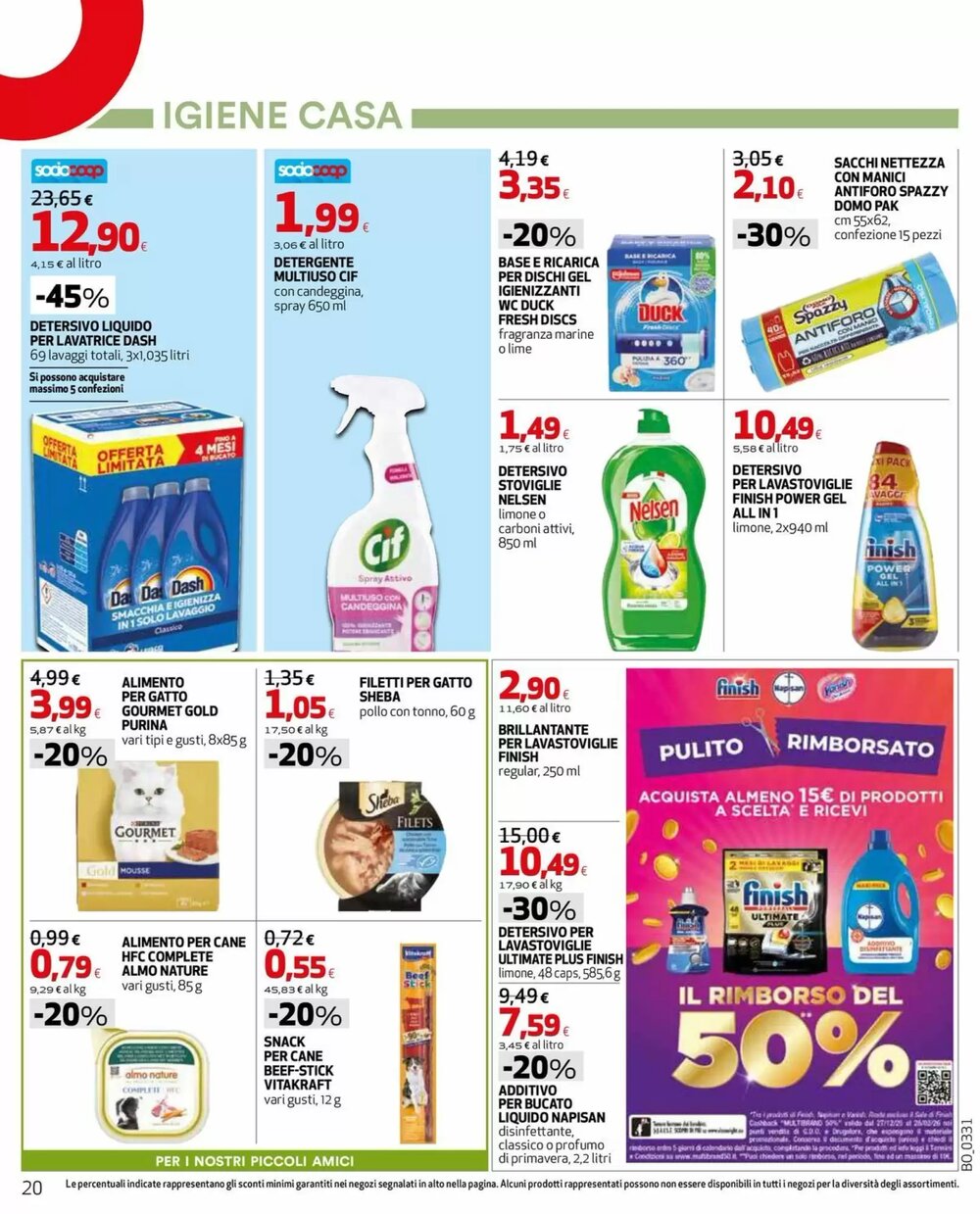 Volantino promozionale Coop Superstore  valide dal 02/01/2026 - Pagina 20.