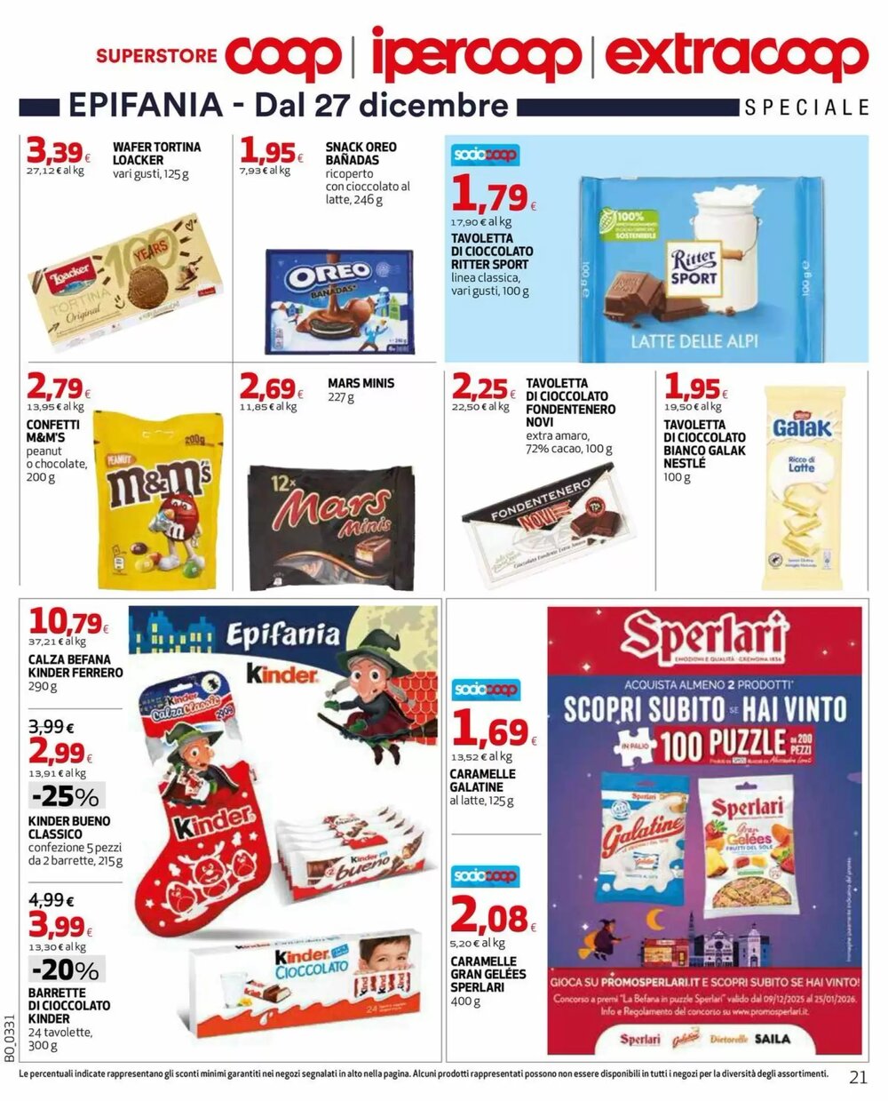 Volantino promozionale Coop Superstore  valide dal 02/01/2026 - Pagina 21.