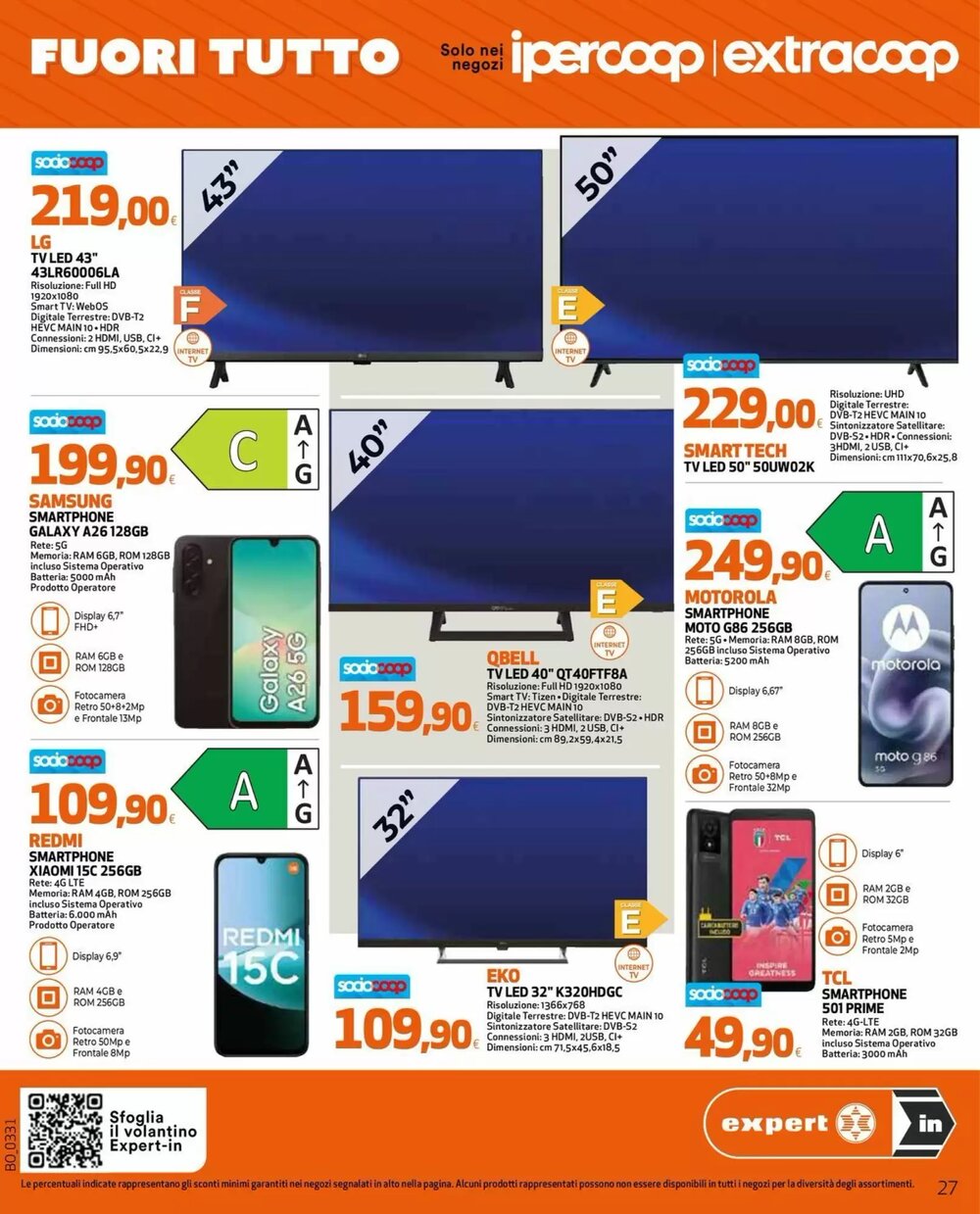 Volantino promozionale Coop Superstore  valide dal 02/01/2026 - Pagina 27.