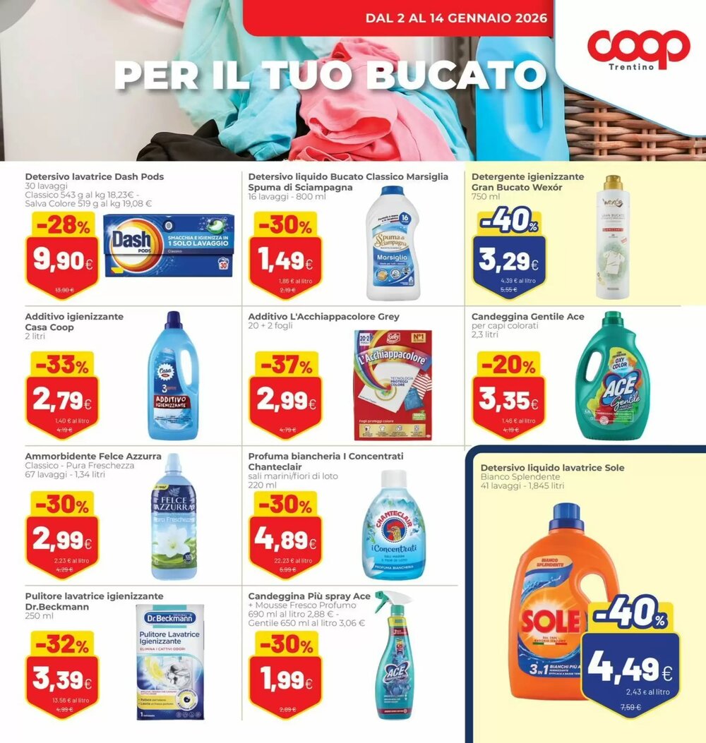 Volantino promozionale Coop Trentino  valide dal 02/01/2026 - Pagina 17.