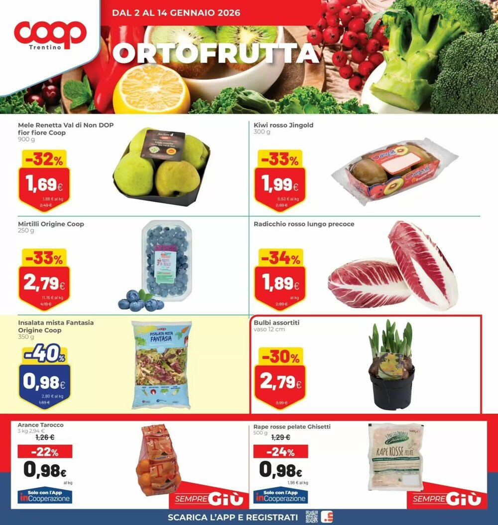 Volantino promozionale Coop Trentino  valide dal 02/01/2026 - Pagina 6.
